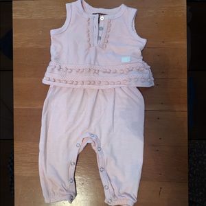7 for all mankind baby girl romper jumpsuit 3-6m